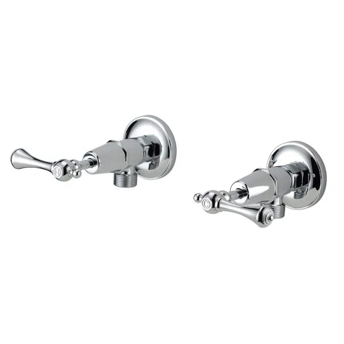 Kado Era Washing Machine Stops Lever Handle Chrome 9507628