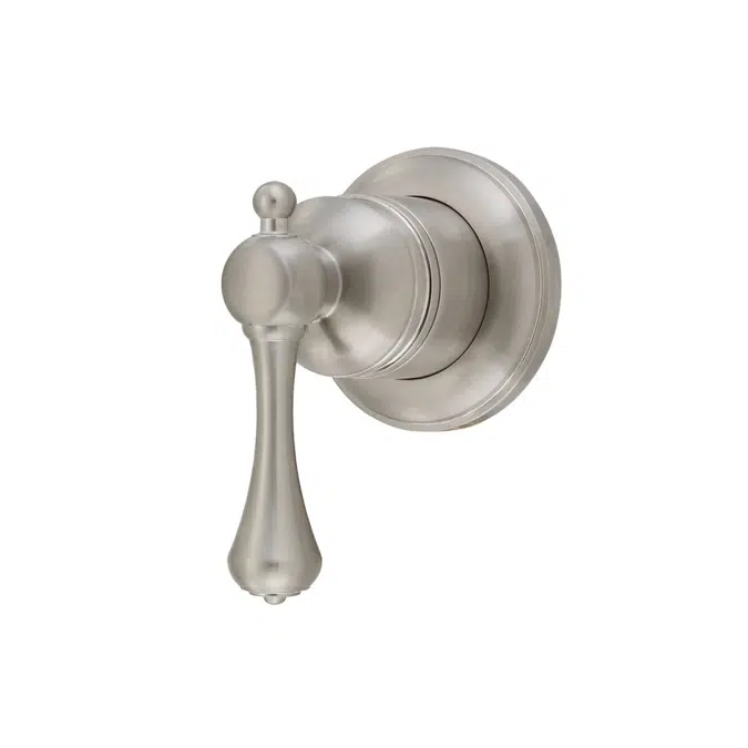 Kado Era Brushed Nickel Slim Shower Mixer 2264756