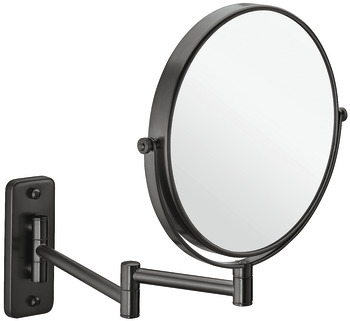Vanity mirror, With 3x magnification, round - 980.60.923