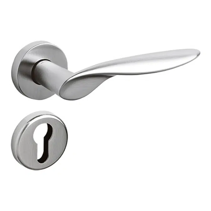 140x61mm BR.SATIN Kapı Kolu Seti