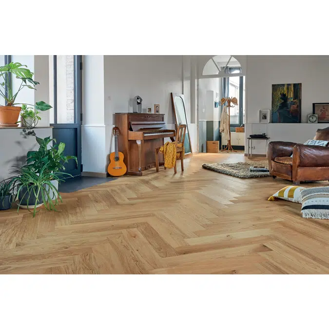 Authentic Topaze Herringbone Laminate Flooring