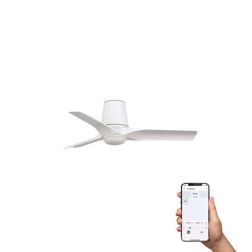HEY TUB S LED Ceiling fan beyaz 10W SWT TUYA