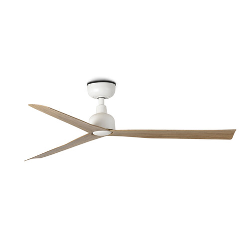 MARINE M beyaz/oak ceiling fan duvar kumandası beyaz
