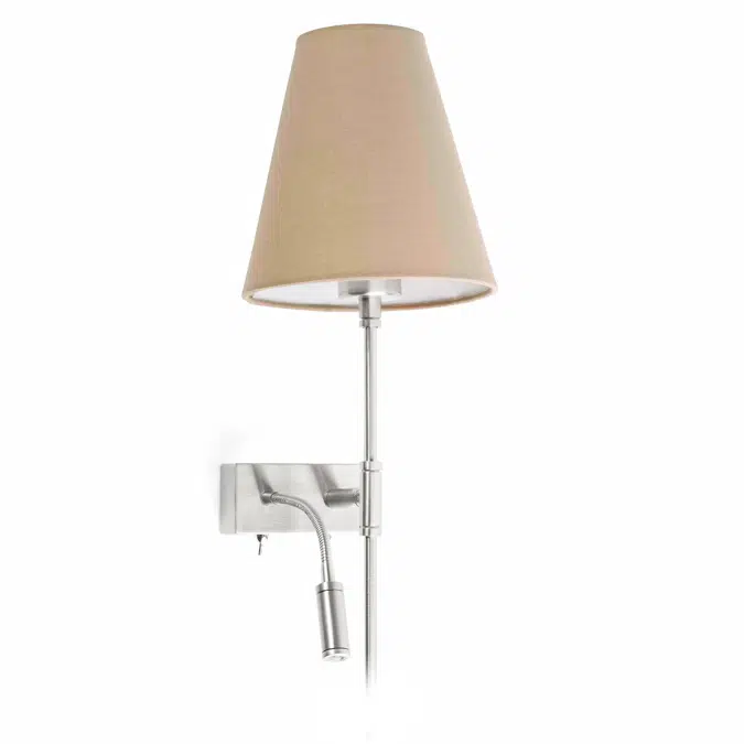 29992 - SABANA Beige Wall Lamp with LED Right Reader