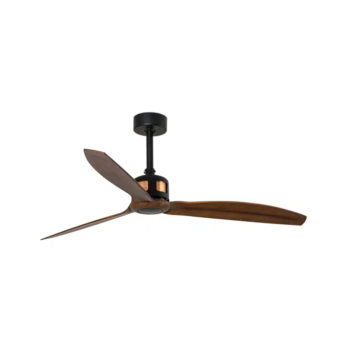 33451 - Black/Wood Ceiling Fan