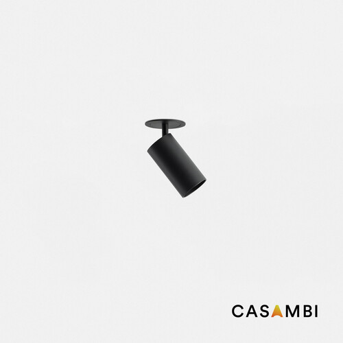 FOST PULLDOWN Black spotlight 15W 24° 3000K CRI97 CASAMBI