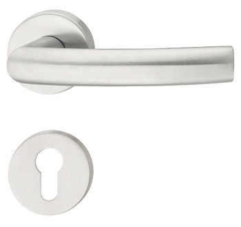 Door handle set, Stainless steel, Startec, PDH3112-E - 903.82.928
