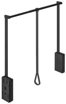 Wardrobe lift, With integrated damper, for internal cabinet width 560–950 mm - 805.25.500