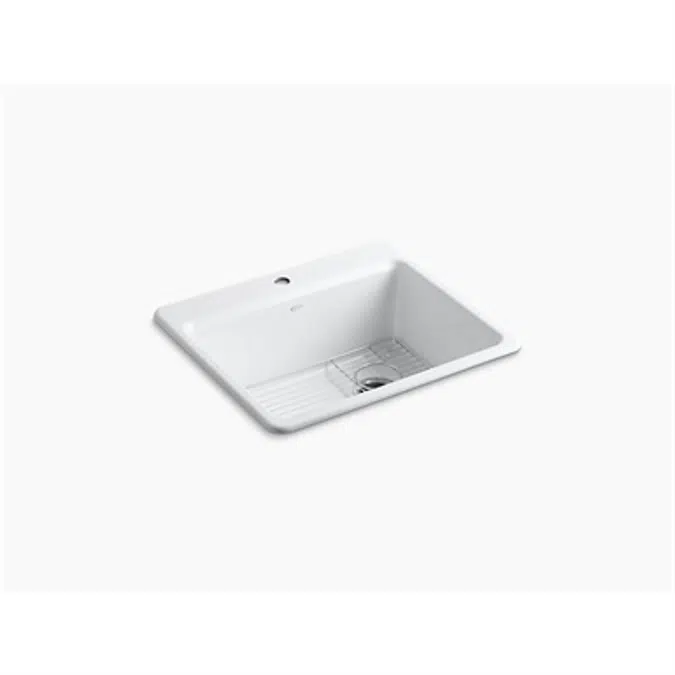 Riverby Compact Top-Mount Sink (1-Hole)