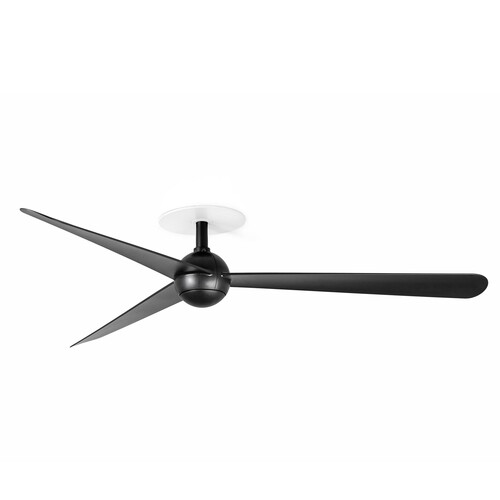 SFERA RECESSED M Ceiling fan siyah