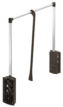 Wardrobe lift, 2004, for fitting to side panel, load bearing capacity 10 kg - 805.20.132