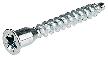 Tek parça konektör, Confirmat, çukur baş, delik için ⌀ 5 mm, PZ3 - 264.42.291
