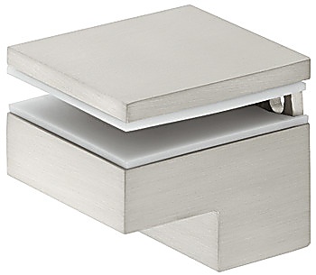 Shelf support with clamp, for wooden and glass shelves - 284.05.050