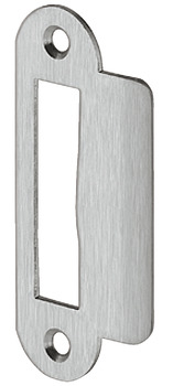 Flanged striking plate, for flush doors, 85 mm, curved - 911.39.322