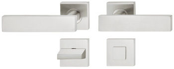 Door handle set, Stainless steel, Startec, model LDH 2187 - 903.83.070