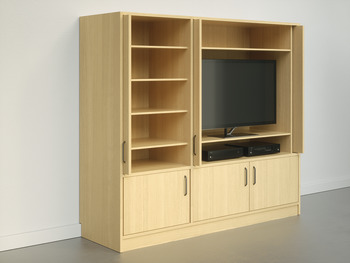 Ahşap Pivot Kayar Kapılar Slido F-Park71 16A, set - 408.25.335