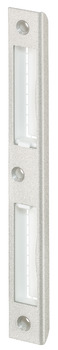 Recessed striking plate, for flush doors, 170 mm - 911.39.039