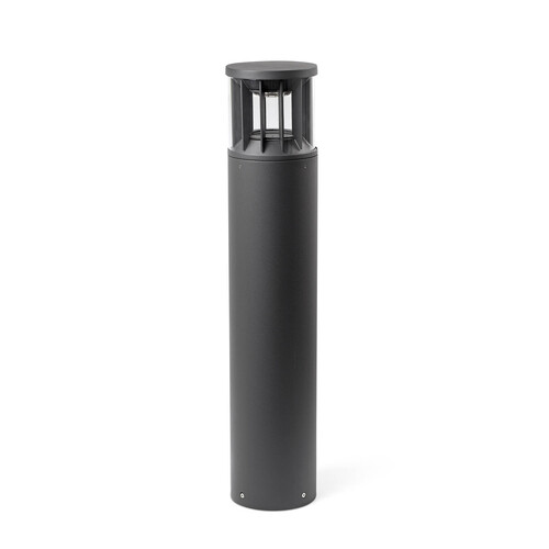 SCREEN 800 Dark grey bollard lamba 2700K 360º