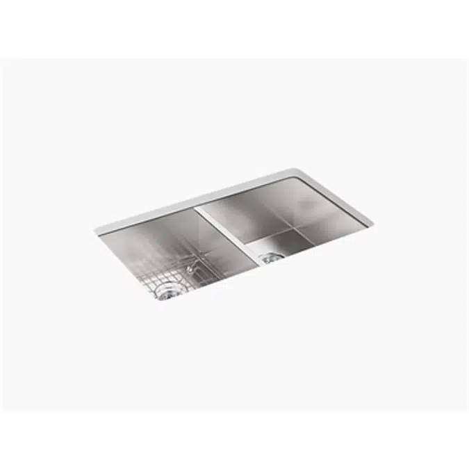 Vault Grand Double Sink (3-Holes)