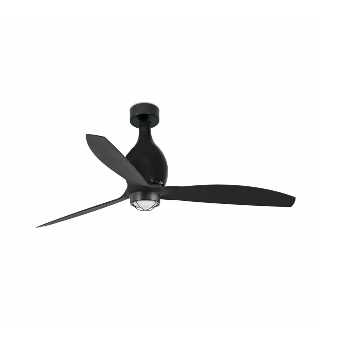 32030WP-10 - Mini Eterfan M LED Matt Black Fan