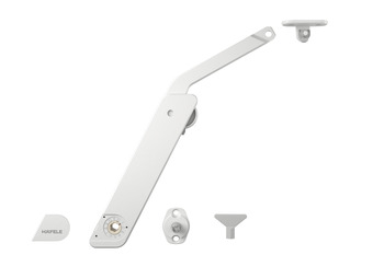 Stay flap fitting Free flap H 1.5 all-plastic version - 372.39.810