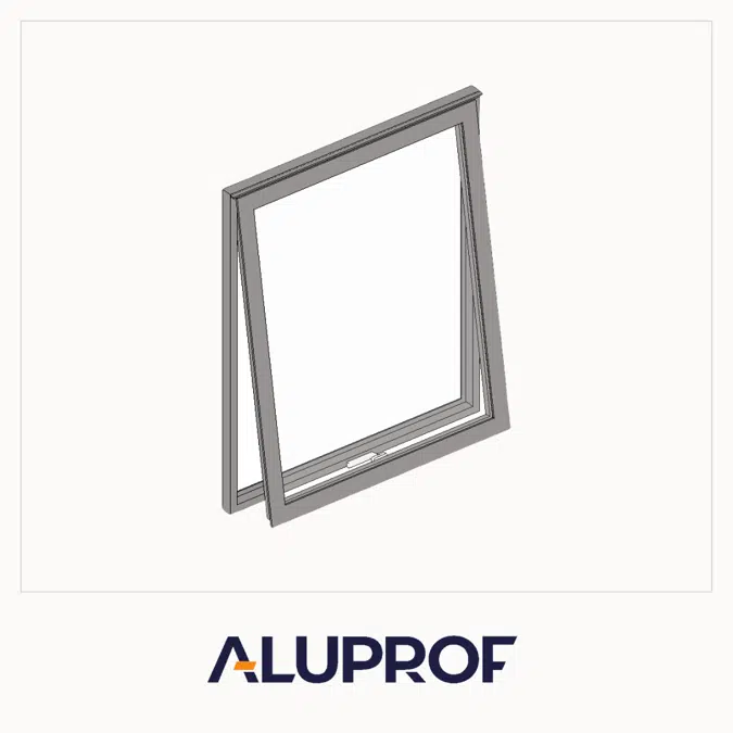 MB-59S Casement Tek Kanat Üstten Açılır Pencere