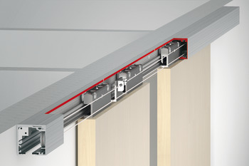 Sliding door fitting Slido D-Line 12 50E / 80E - 940.67.013