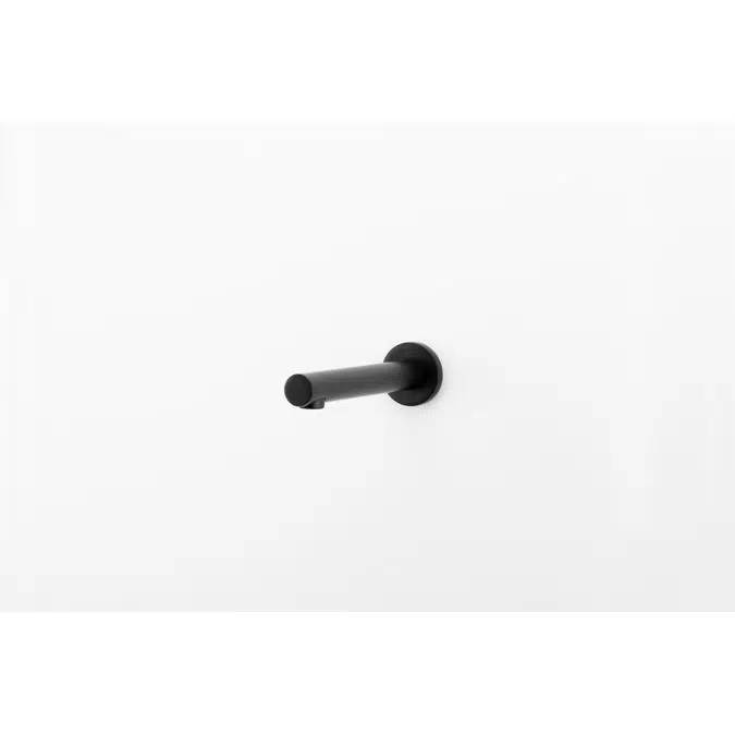 Solus 180mm Matte Black Bath Outlet 2263954