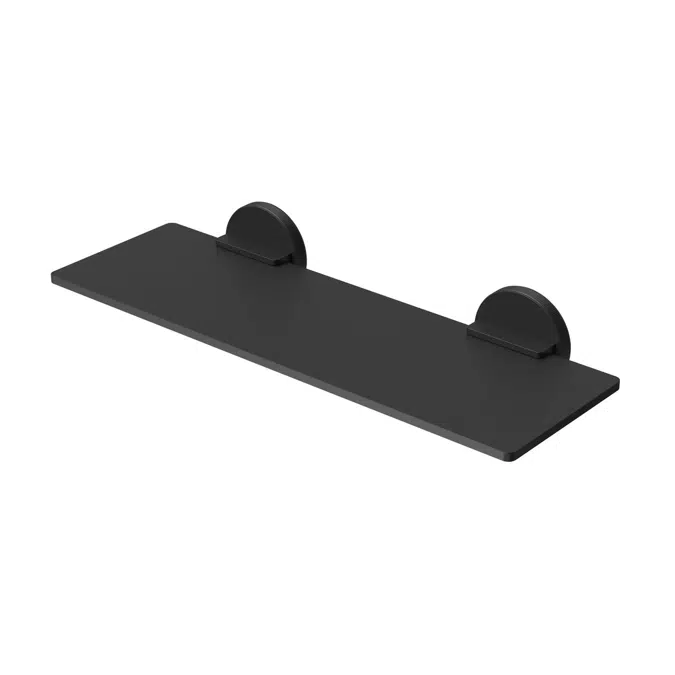 Milli Marq Edit Matte Black Shower Shelf 21919