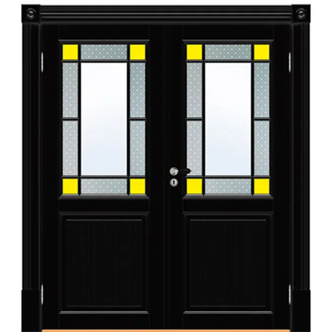 Superior Sekel 7313 Çift Kanat İç Mekan Kapısı