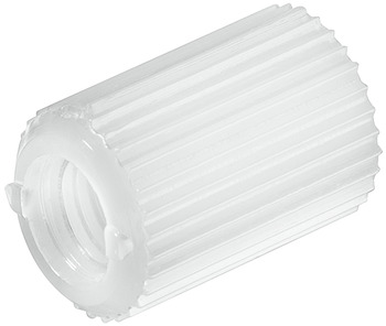 Sleeve, Continuous internal thread, plastic (polyamide), knurled - 262.76.700