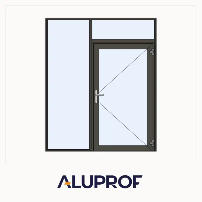 MB-Ferroline Single Outward Opening Slim Profile Door
