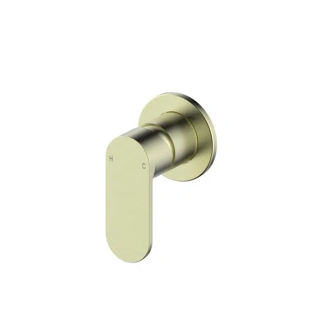 Mizu Soothe MK2 Brushed Brass Shower Mixer Kit 9512384