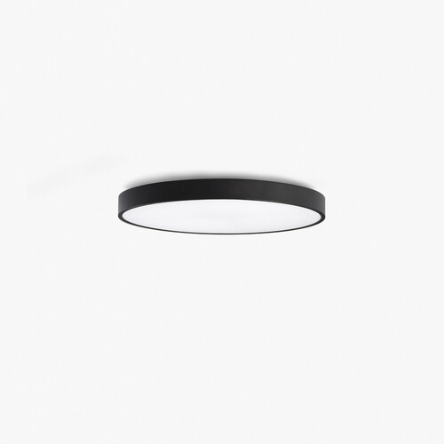 DOMIO siyah surface Ø600 43W prismatic 3000K CRI80