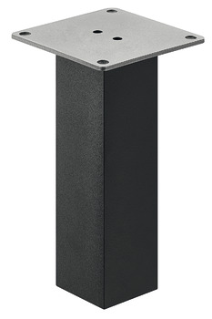 Breakfast bar support, Steel, straight, square - 505.21.313
