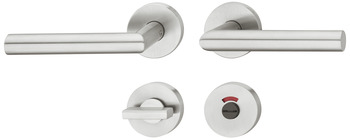 Kapı kulpu seti, paslanmaz çelik, Dorma, Premium 8906/6501/6612 - 903.93.035