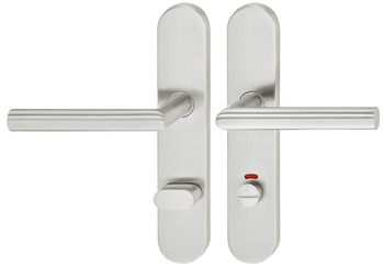 Kapı kulpu seti, Paslanmaz çelik, Startec, model LDH 2171 - 903.93.122