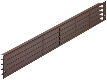 Ventilation Trims, Straight-Edged, Aluminium, Rear Louvres - 575.24.106