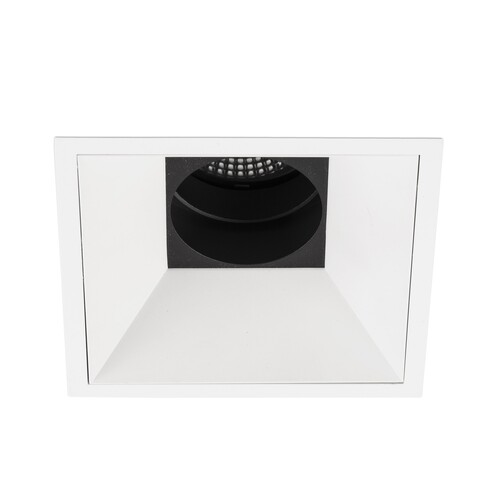 DEEP60 White square downlight 36° 4000K CRI90 honeycomb