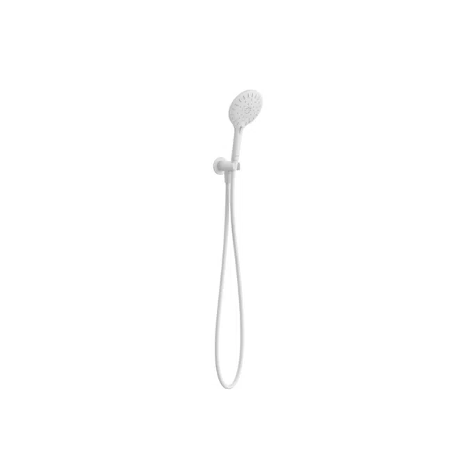 Roca Ona Matte White Handshower with Wall Bracket (5 Star) 14938