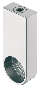 Wardrobe rail support, for round wardrobe rail Ø 25 mm - 803.42.081
