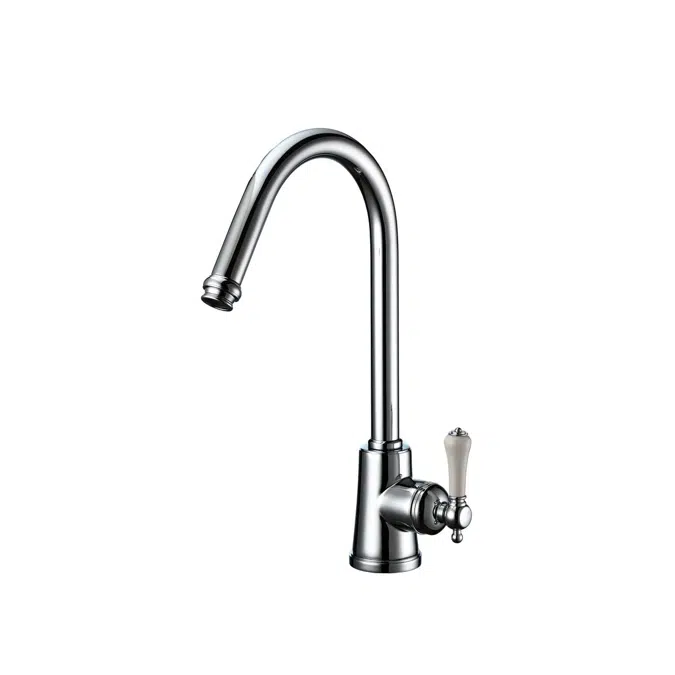 Kado Era Krom Porselen Kolu Büyük Çekmeli Lavabo Bataryası 2263713