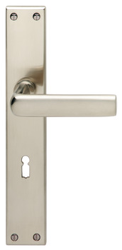 Door handle set, Brass, Bisschop, Hochkantoval 1929/8024 - 900.81.094