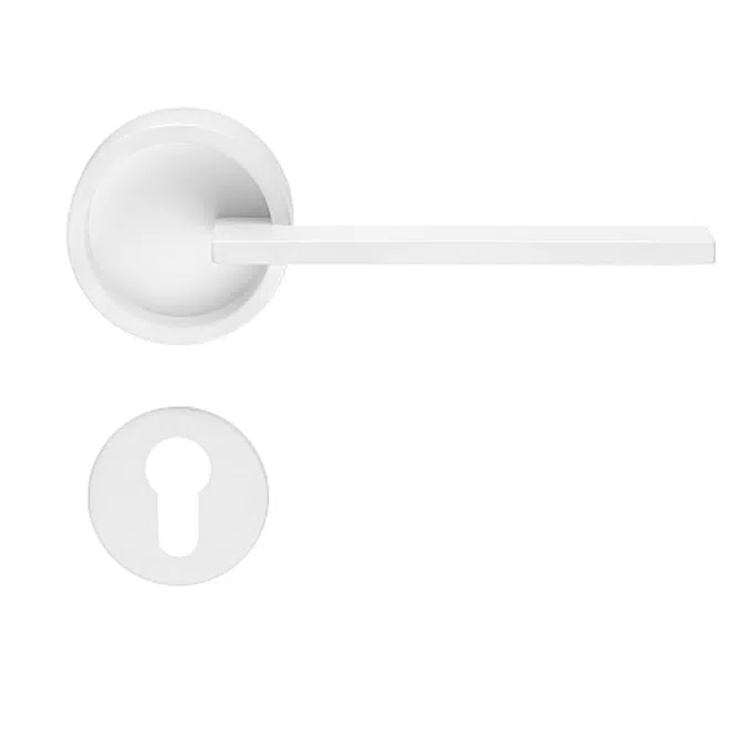 AL Wooden Door Handle Set