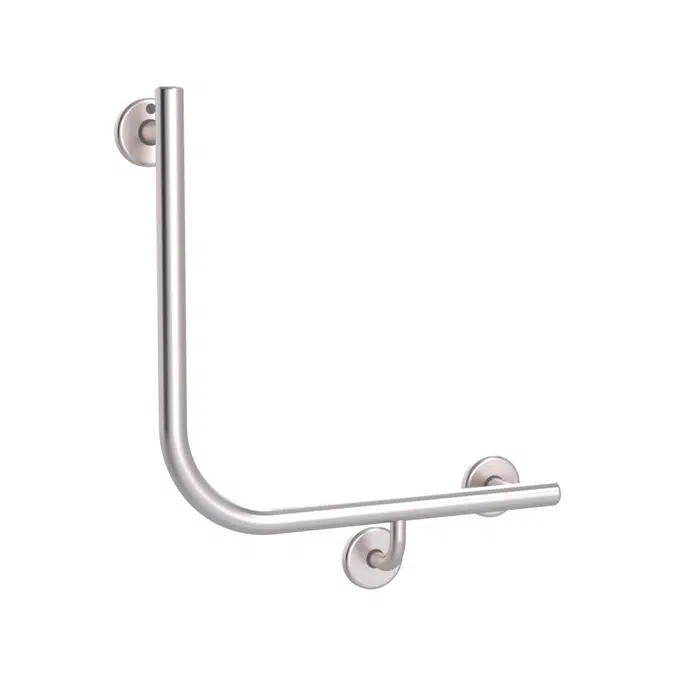 Mizu Drift Brushed Stainless Steel Right Hand Toilet Grab Rail 2266529