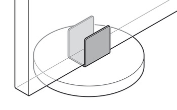 End foot, Puck Fitting series - 785.00.062