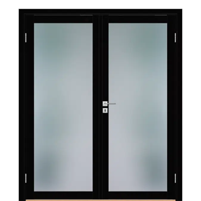 Superior Format 7532 Double Equal Interior Door