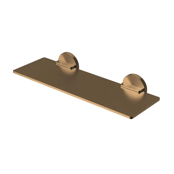 Milli Marq Edit Brushed Bronze Shower Shelf 21923