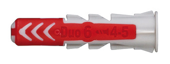 Wall plug, fischer Duopower, plastic - 051.48.001