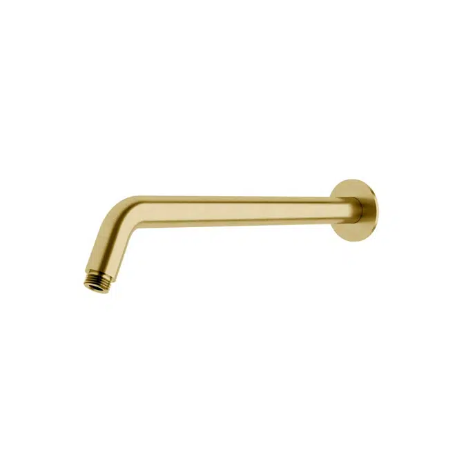 Milli Mood Edit 350mm PVD Brushed Gold Horizontal Shower Arm 9510918